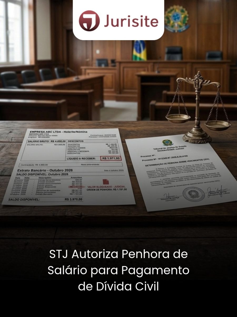 STJ Autoriza Penhora de Salário para Pagamento de Dívida Civil