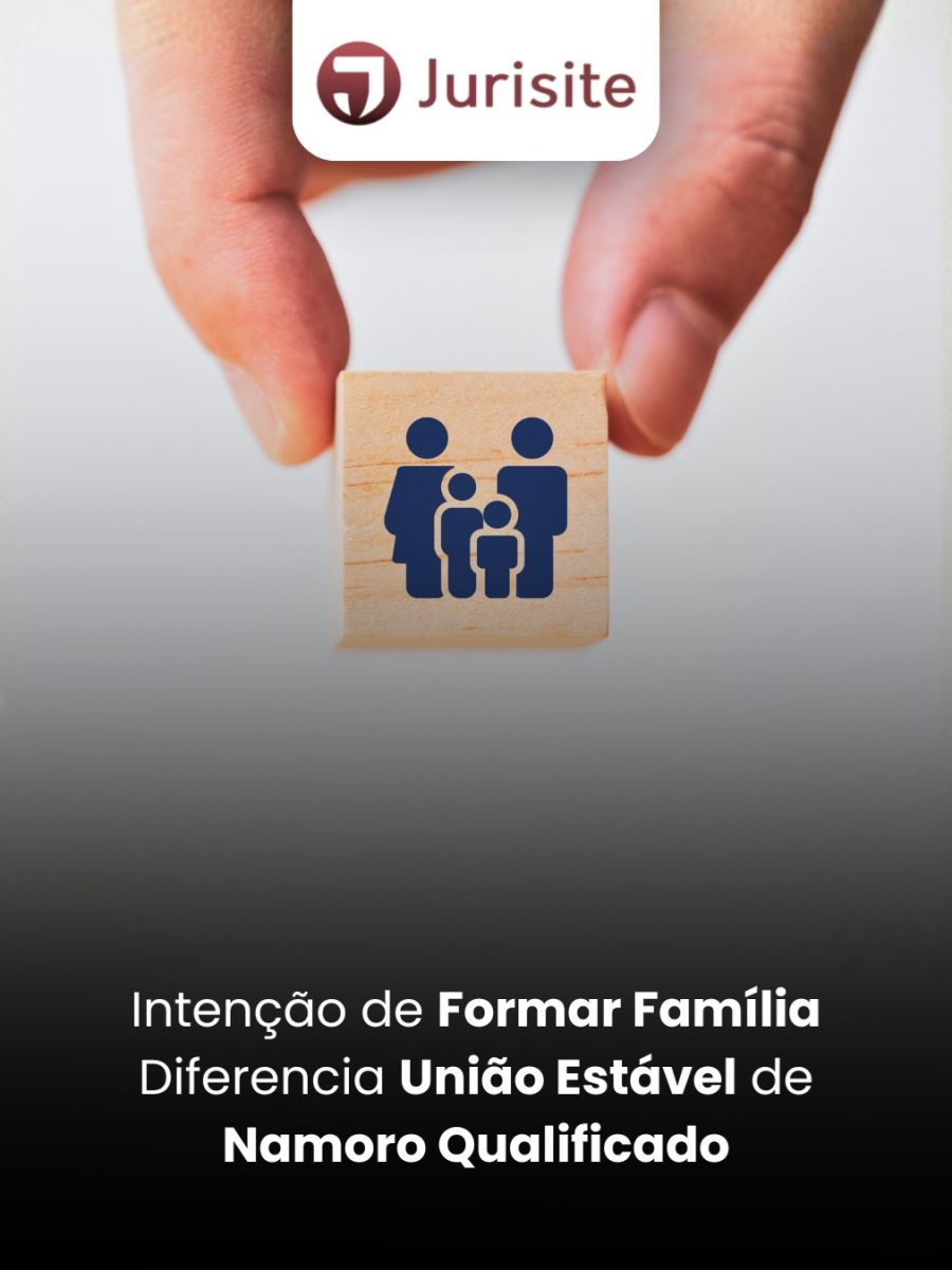 Intenção de Formar Família Diferencia União Estável de Namoro Qualificado