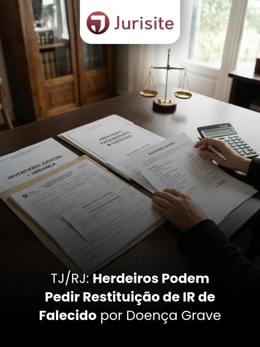 TJ/RJ: Herdeiros Podem Pedir Restituição de IR de Falecido por Doença Grave