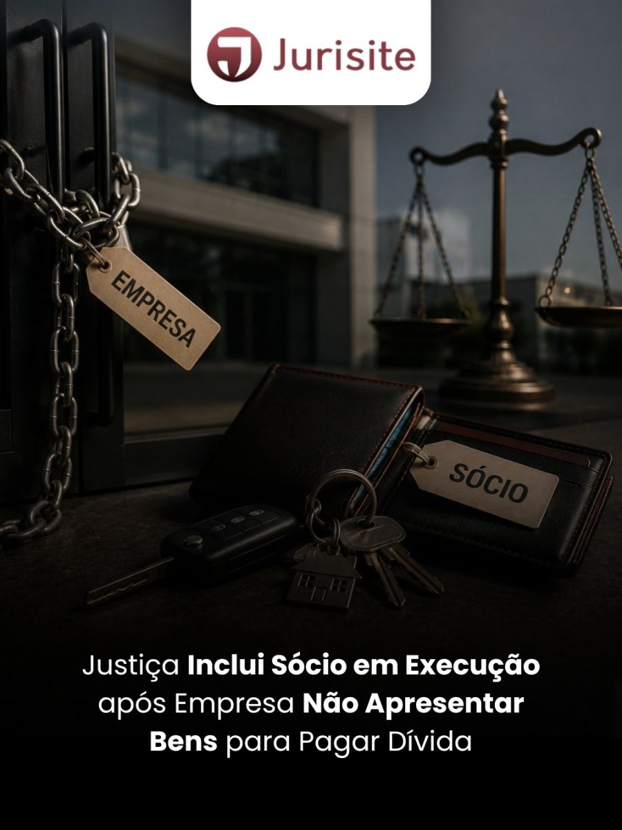 Justiça Inclui Sócio em Execução após Empresa Não Apresentar Bens para Pagar Dívida