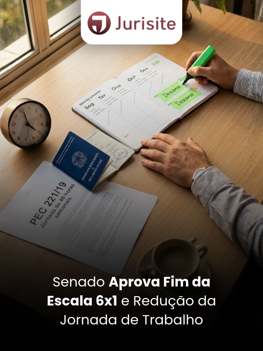 Senado Aprova Fim da Escala 6x1 e Redução da Jornada de Trabalho
