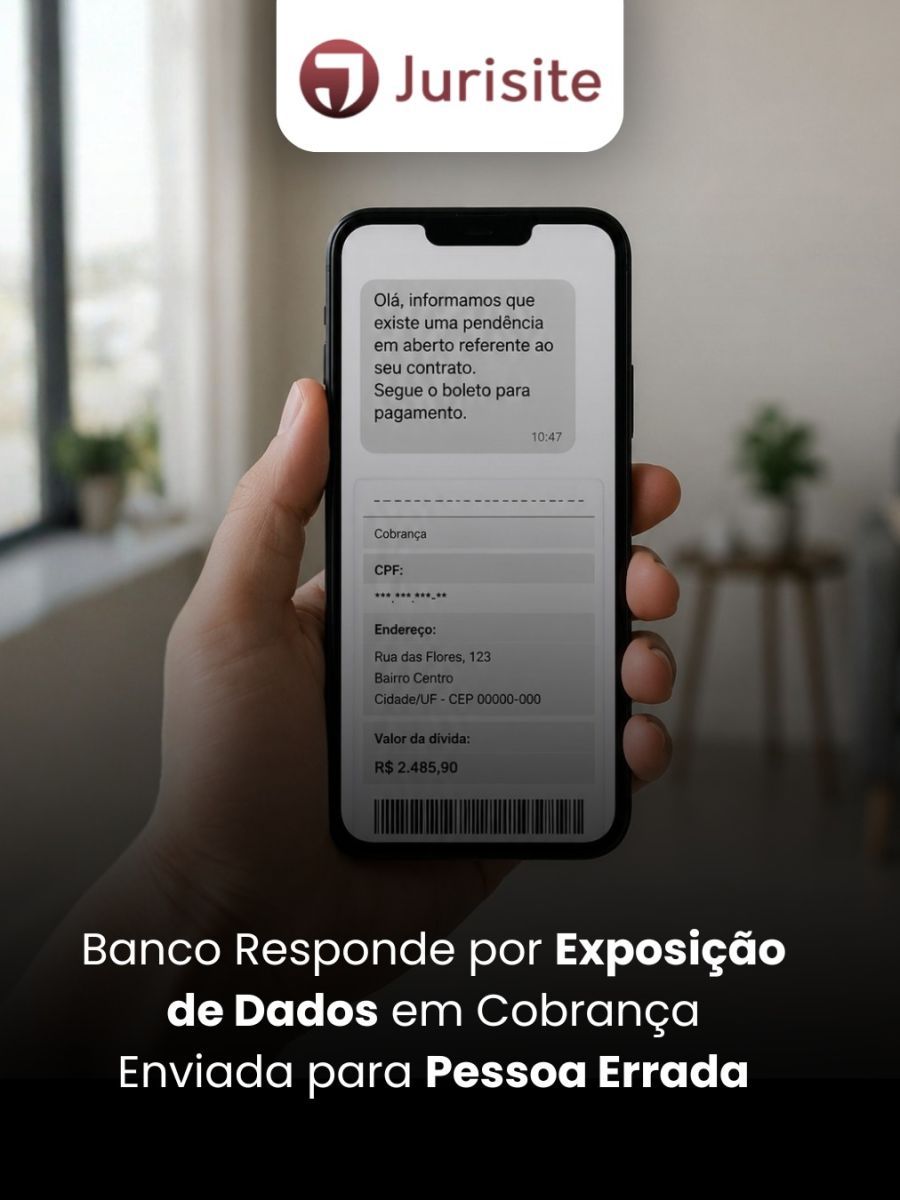 Banco Responde por Exposição de Dados em Cobrança Enviada para Pessoa Errada