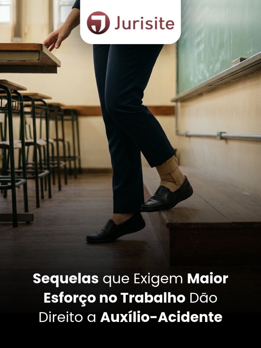 Sequelas que Exigem Maior Esforço no Trabalho Dão Direito a Auxílio-Acidente