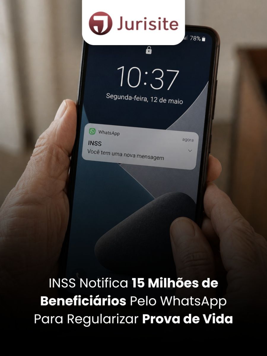 INSS Notifica 15 Milhões de Beneficiários Pelo WhatsApp Para Regularizar Prova de Vida