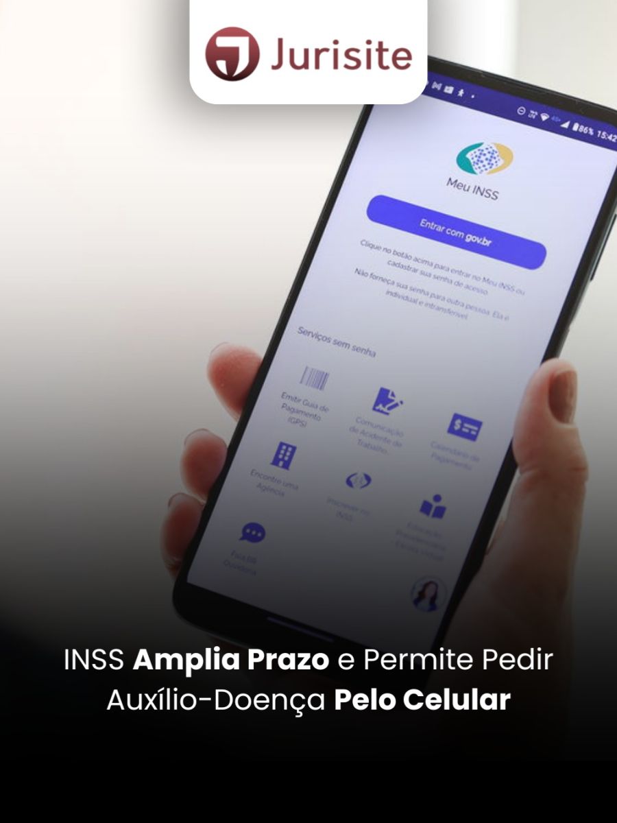 INSS Amplia Prazo e Permite Pedir Auxílio-Doença Pelo Celular