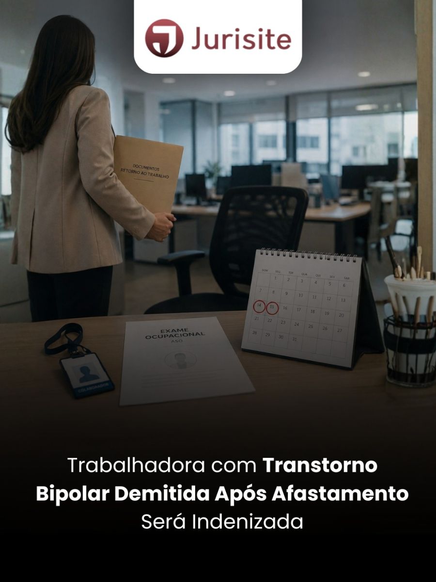 Trabalhadora com Transtorno Bipolar Demitida Após Afastamento Será Indenizada