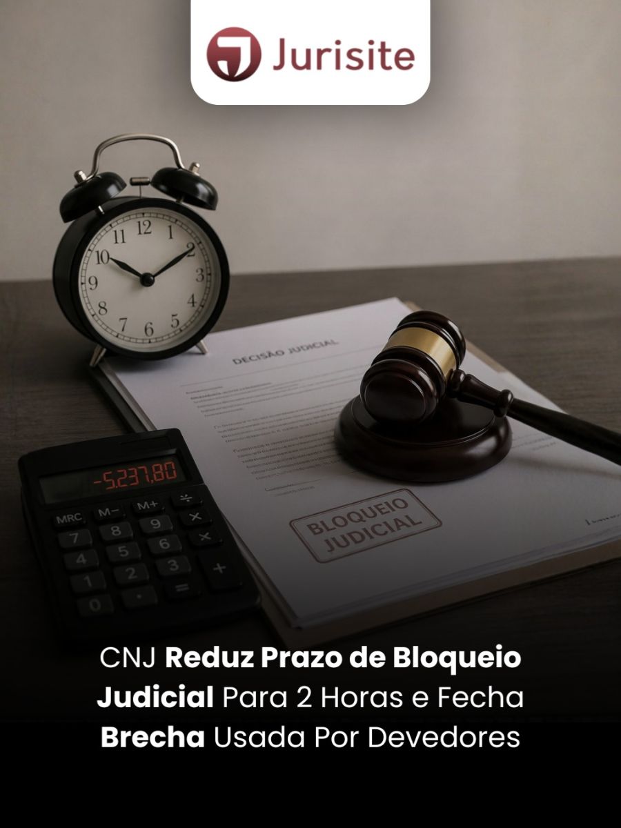 CNJ Reduz Prazo de Bloqueio Judicial Para 2 Horas e Fecha Brecha Usada Por Devedores