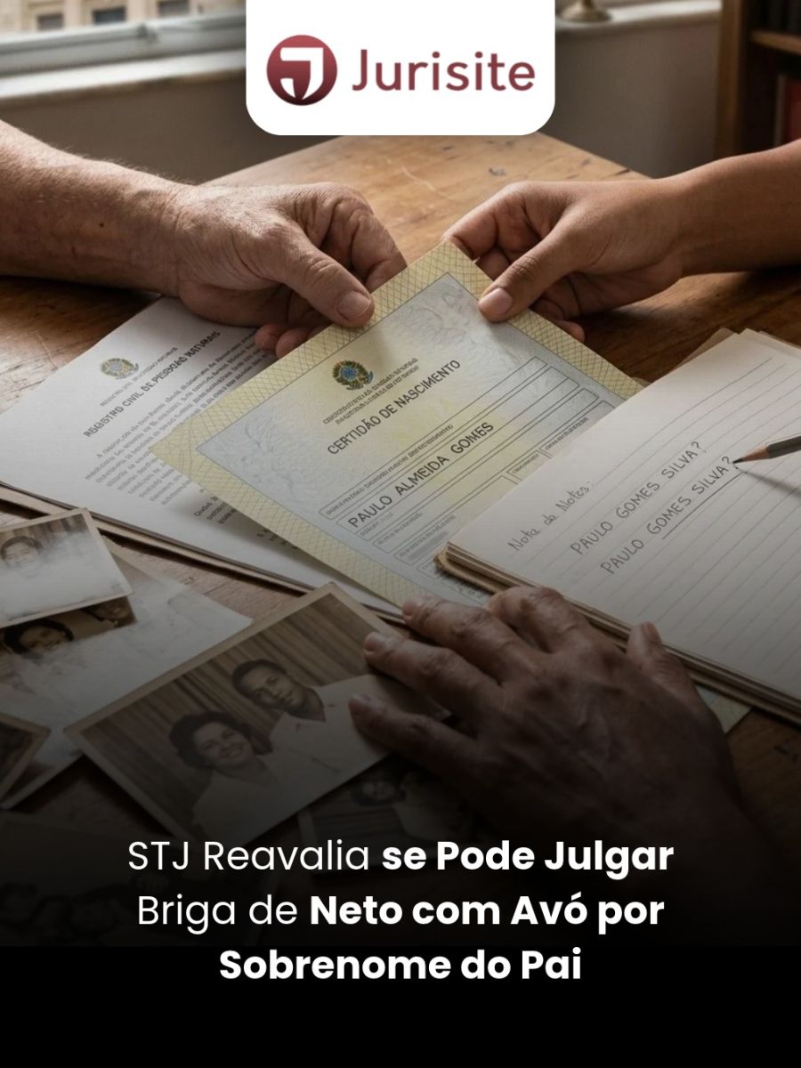 STJ Reavalia se Pode Julgar Briga de Neto com Avó por Sobrenome do Pai