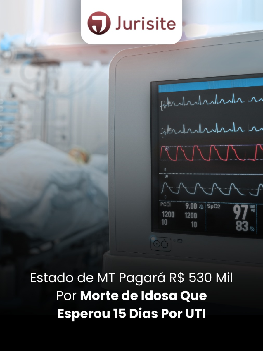 Estado de MT Pagará R$ 530 Mil Por Morte de Idosa Que Esperou 15 Dias Por UTI
