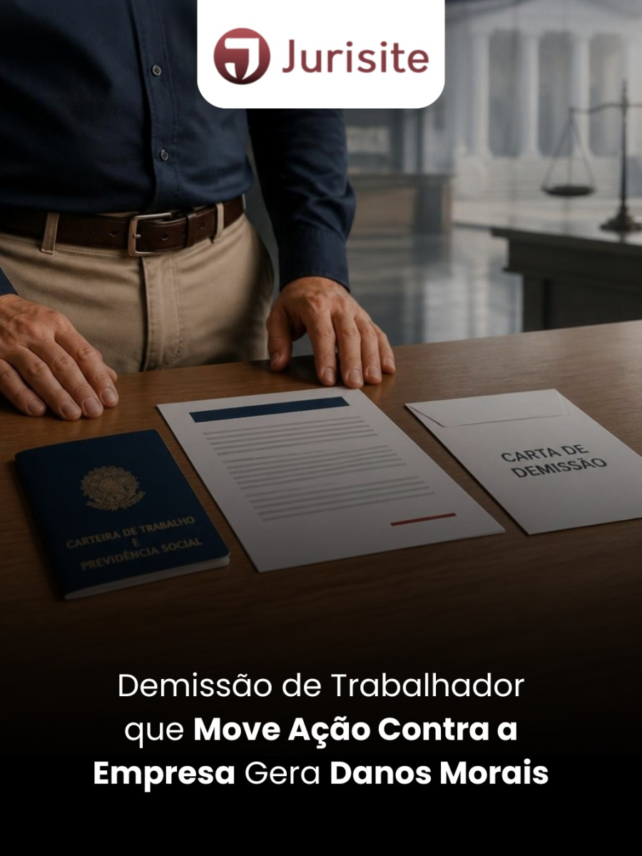 Demissão de Trabalhador que Move Ação Contra a Empresa Gera Danos Morais